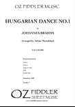 Hungarian Dance no.1, by Johannes Brahms, arranged for String Orchestra
