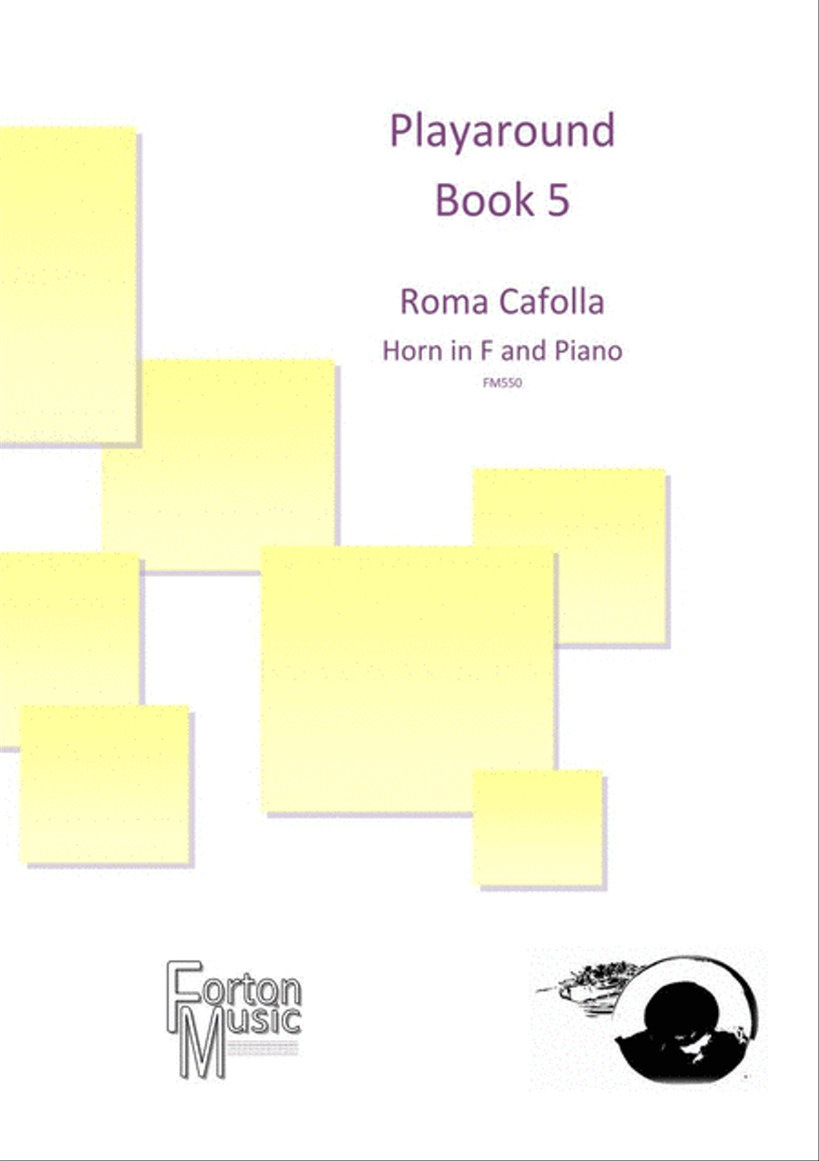 Playaround for Horn in F Book 5 Piano Accompaniment scores gallery preview page 1