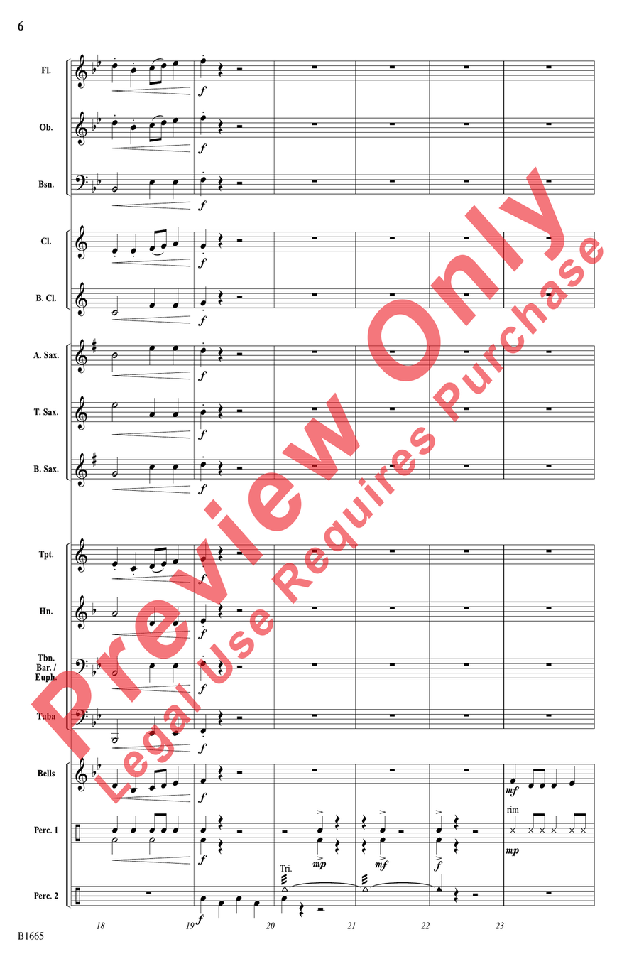 Snooze Alarm Snooze Alarm Concert Band scores gallery preview page 6