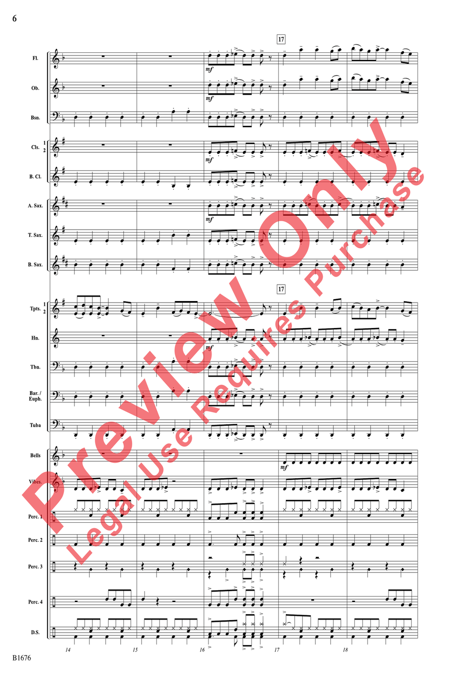Metalheads Concert Band scores gallery preview page 6