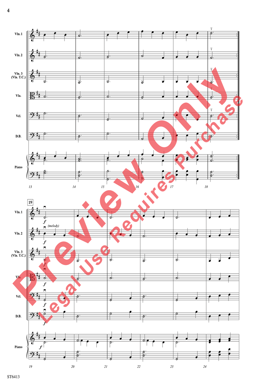 Gap of Dunloe Gap of Dunloe String Orchestra scores gallery preview page 5