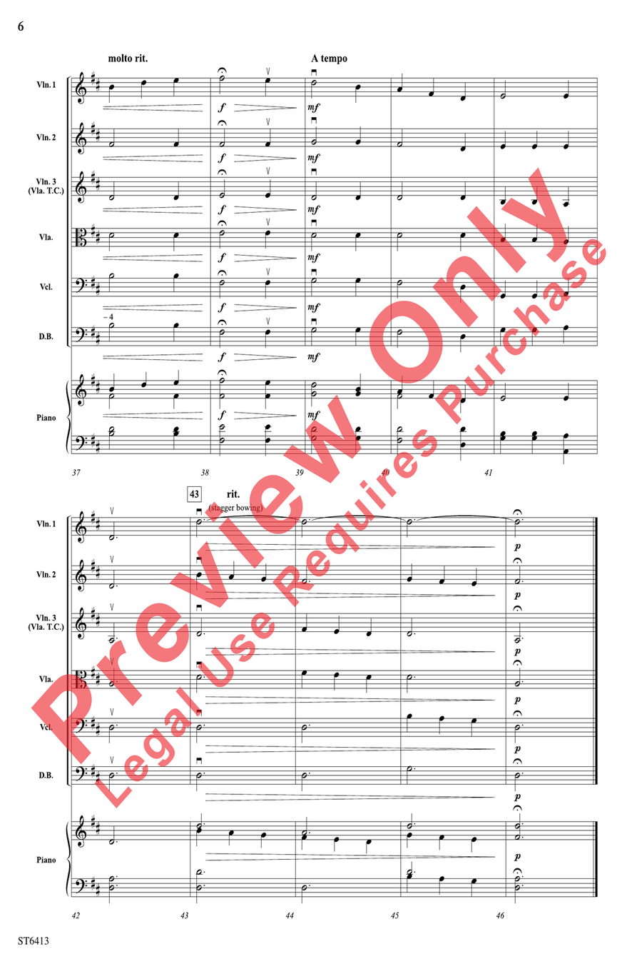 Gap of Dunloe Gap of Dunloe String Orchestra scores gallery preview page 7