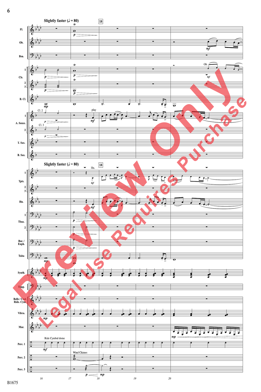 In These Last Day of Autumn... Concert Band scores gallery preview page 6
