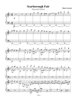 Scarborough Fair Advanced Piano Solo