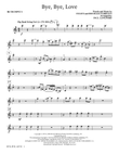 Bye, Bye Love - Bb Trumpet 1