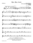 Bye, Bye Love - Tenor Saxophone
