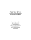 Near the Cross in G major for easy ensemble