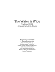 The Water Is Wide in G major for easy ensemble