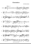 Klezomaticus for solo clarinet