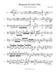 Rhapsody for Solo Cello