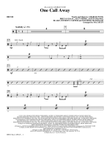 One Call Away - Drums