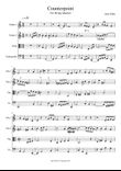Little Counterpoint (arranged for a string quartet)