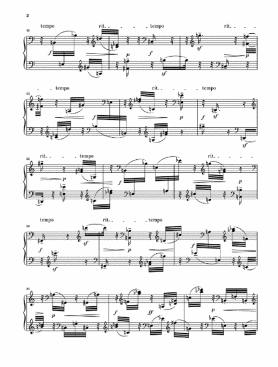 Variations Op. 27 Variations Op. 27 Piano Solo scores gallery preview page 3