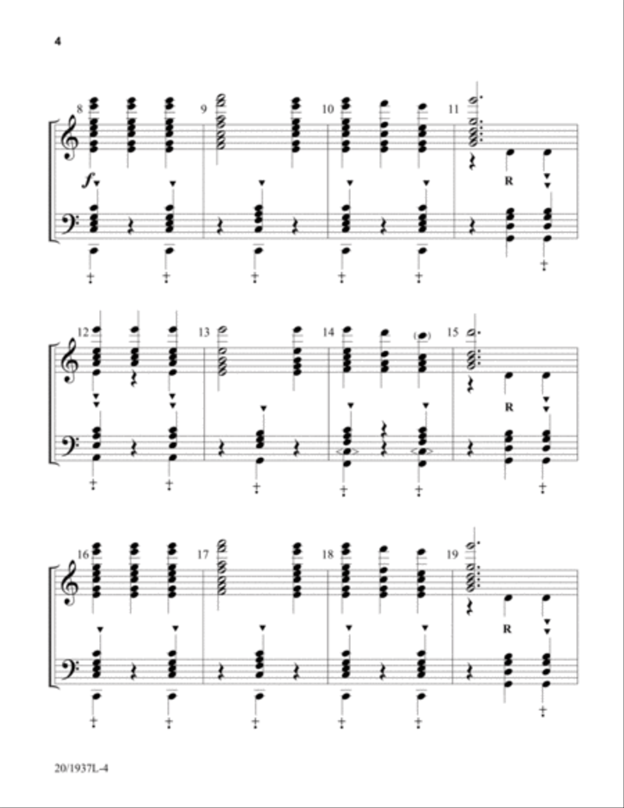 Christ Is Risen! Alleluia! 5-Octaves scores gallery preview page 3