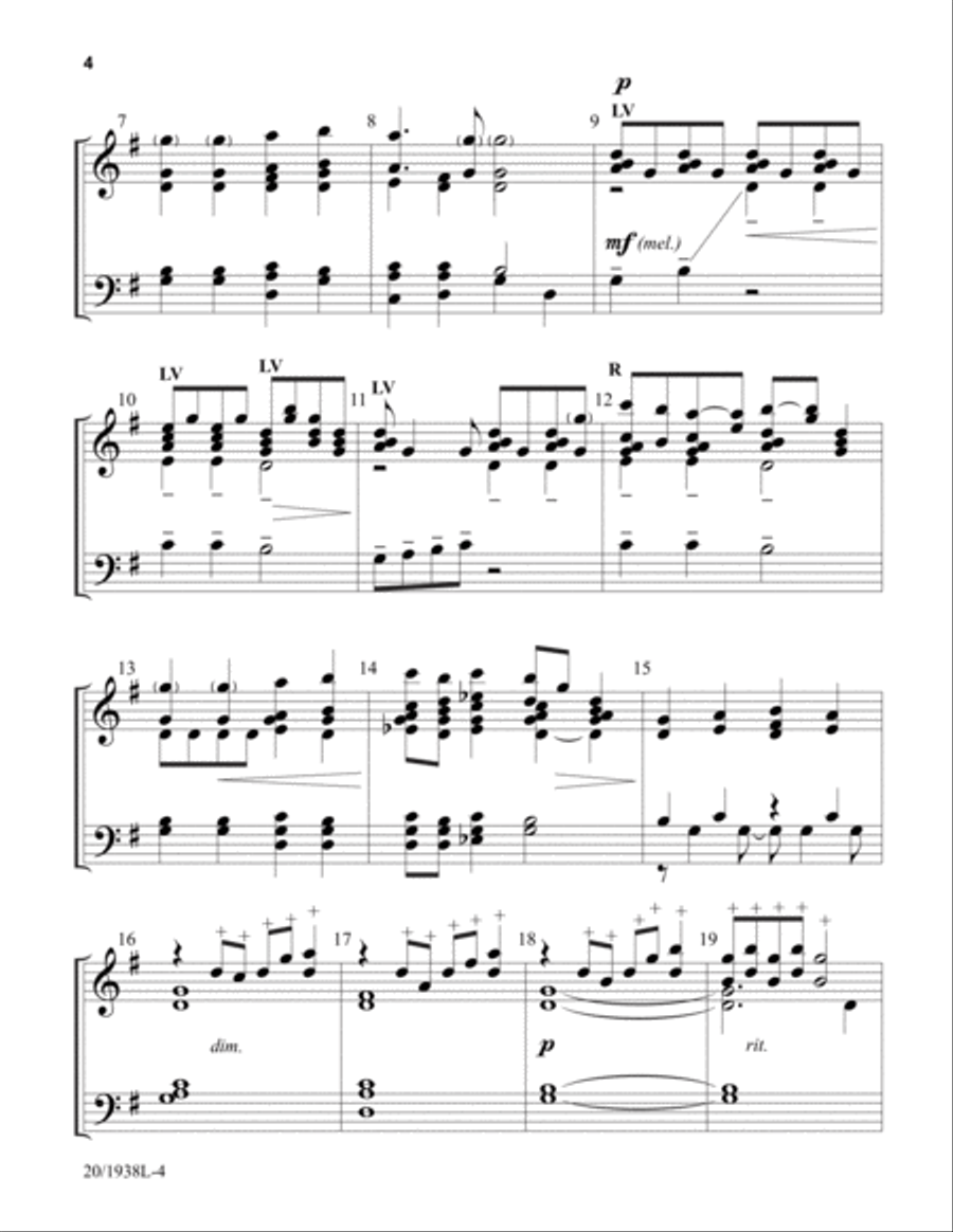 The Cross at Gethsemane 3-Octaves scores gallery preview page 3
