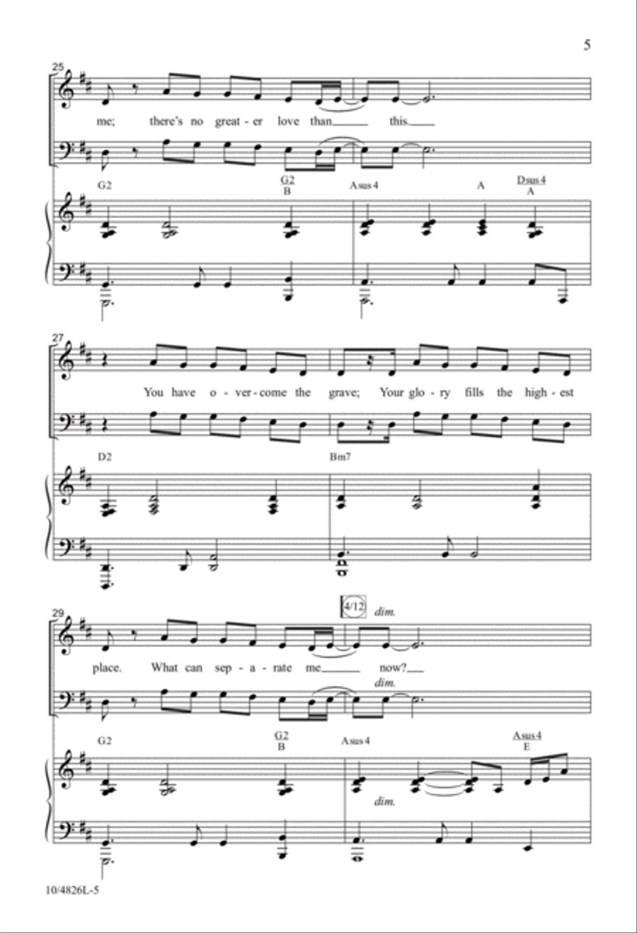 At the Cross At the Cross 4-Part scores gallery preview page 5
