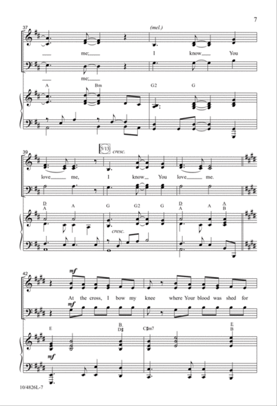 At the Cross At the Cross 4-Part scores gallery preview page 7
