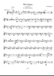 The Gypsy. (Soprano Sax Part only)