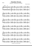 Chamber Dream/Piano PART