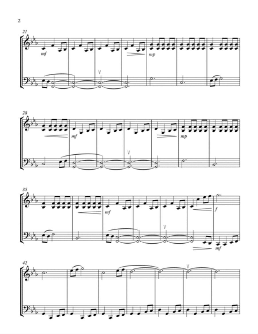 Game Of Thrones String Duet scores gallery preview page 2