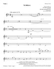 To Believe - Violin 2