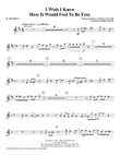 I Wish I Knew How It Would Feel to be Free - Bb Trumpet 1