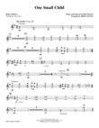 One Small Child - Percussion 1