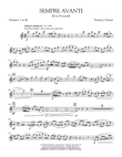 Sempre Avanti - Bb Clarinet 1