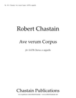 Ave verum Corpus