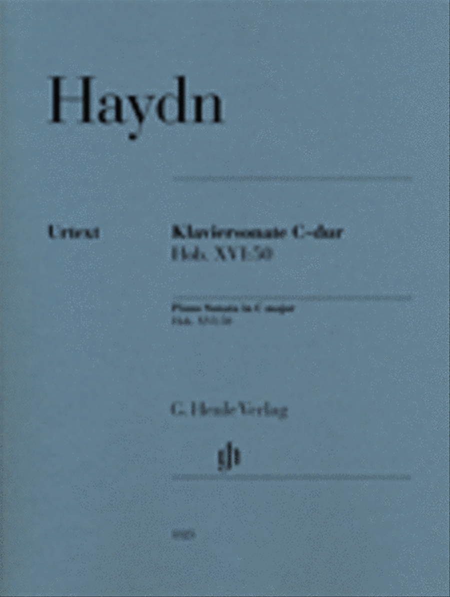 Piano Sonata in C Major, Hob. XVI:50 Piano Solo scores gallery preview page 1