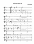 Kedusha Chant Gm