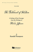 The Testament of Freedom (Concert Band Full Score)