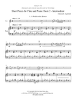 Short Pieces for Flute and Piano, Book 2: Intermediate (Downloadable)