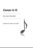 Pachelbel's Canon in D for Four Cellos