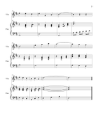 Sobre las Olas (Over the Waves) Violin Solo scores gallery preview page 3