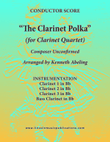 Clarinet Polka (for Clarinet Quartet)