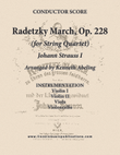 Radetzky March (for String Quartet)