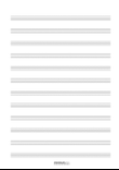 12-Staff Manuscript Paper (Blank)