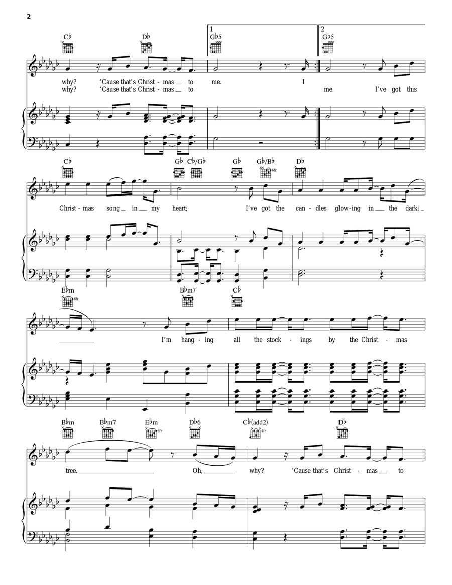 That's Christmas To Me That's Christmas To Me A Cappella scores gallery preview page 2