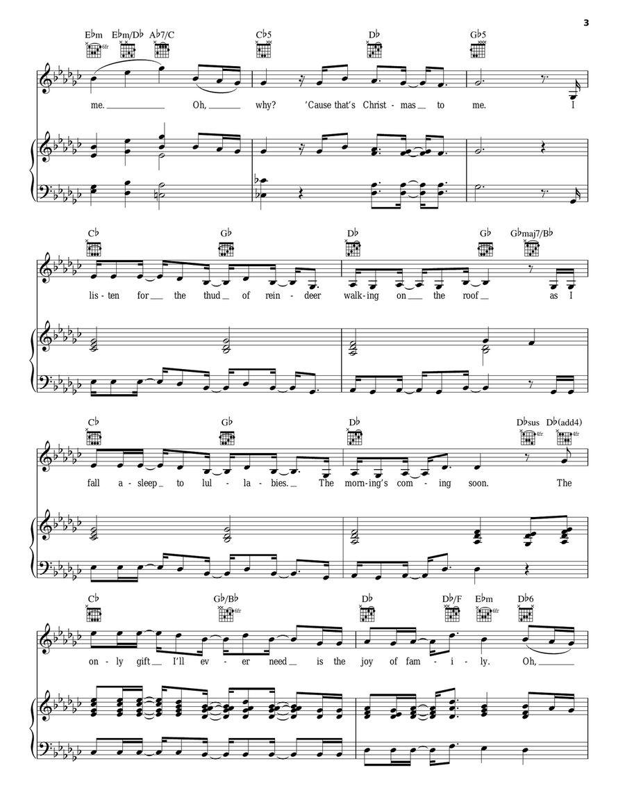 That's Christmas To Me That's Christmas To Me A Cappella scores gallery preview page 3