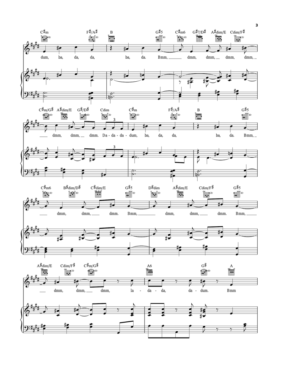 Dance Of The Sugar Plum Fairy A Cappella scores gallery preview page 3