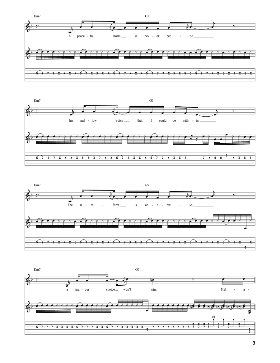Dreams Of A Samurai Dreams Of A Samurai Acoustic Guitar scores gallery preview page 3