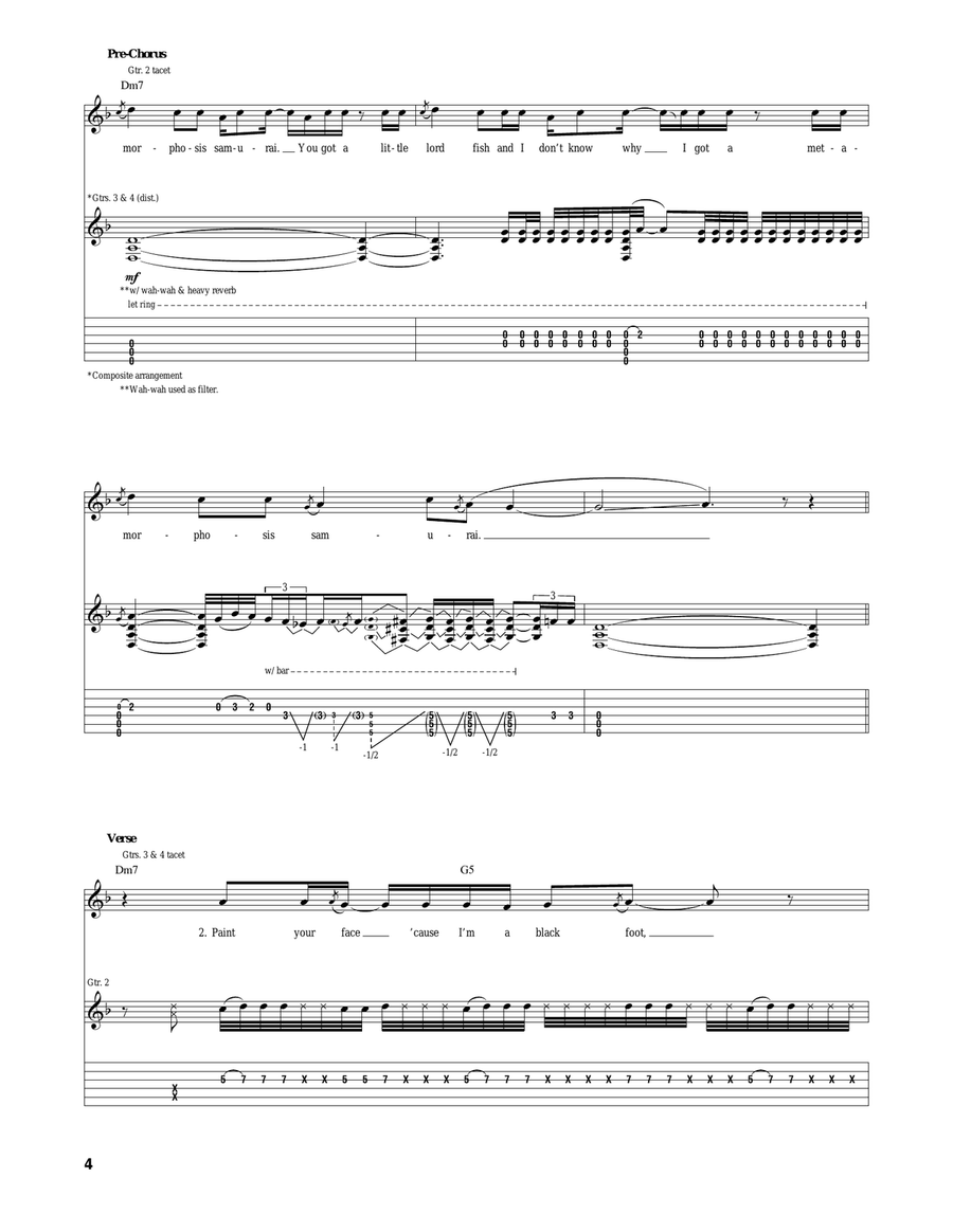 Dreams Of A Samurai Dreams Of A Samurai Acoustic Guitar scores gallery preview page 4
