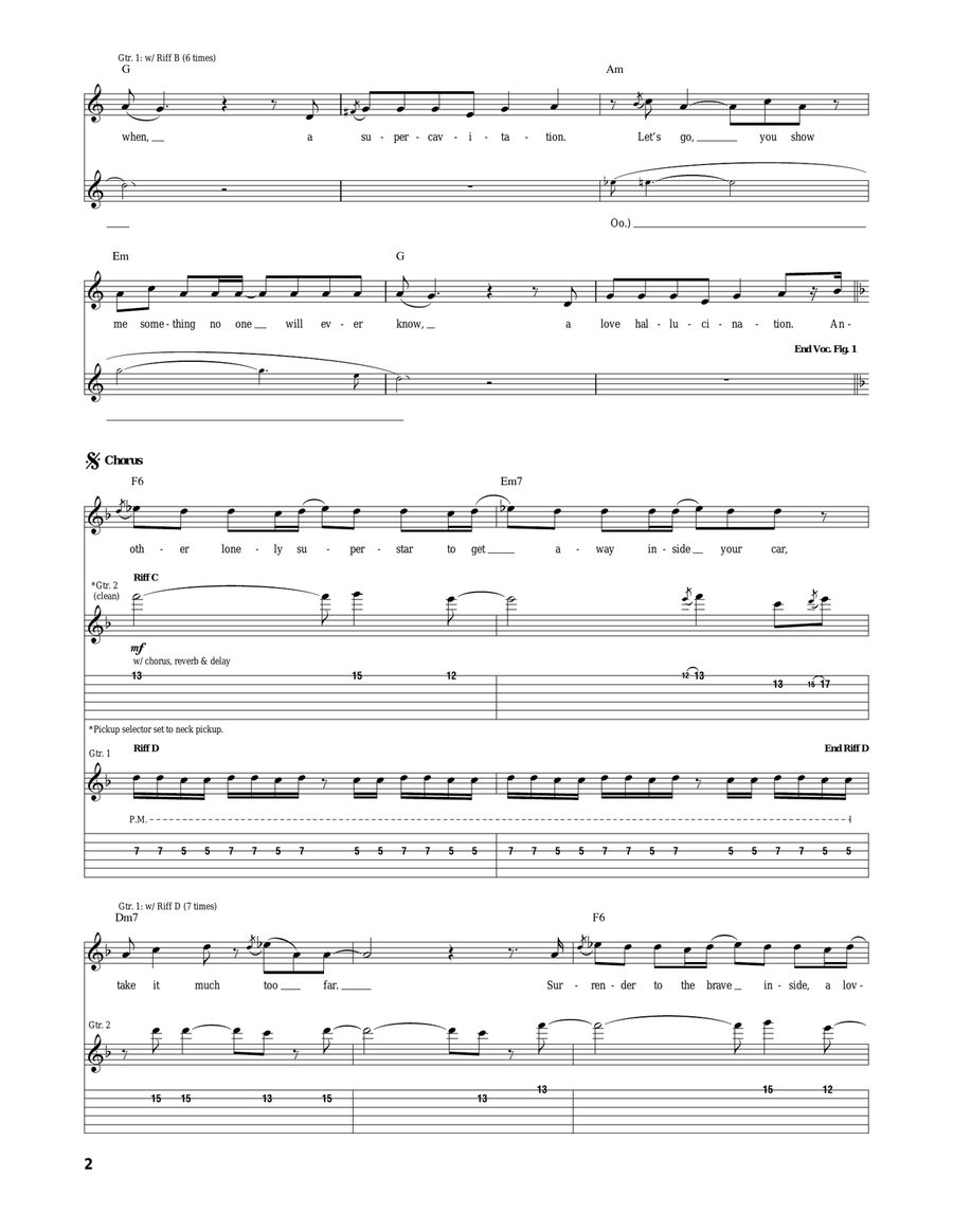 The Getaway The Getaway Acoustic Guitar scores gallery preview page 2