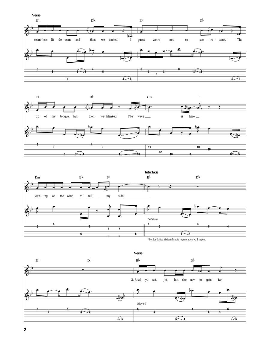The Longest Wave The Longest Wave Acoustic Guitar scores gallery preview page 2
