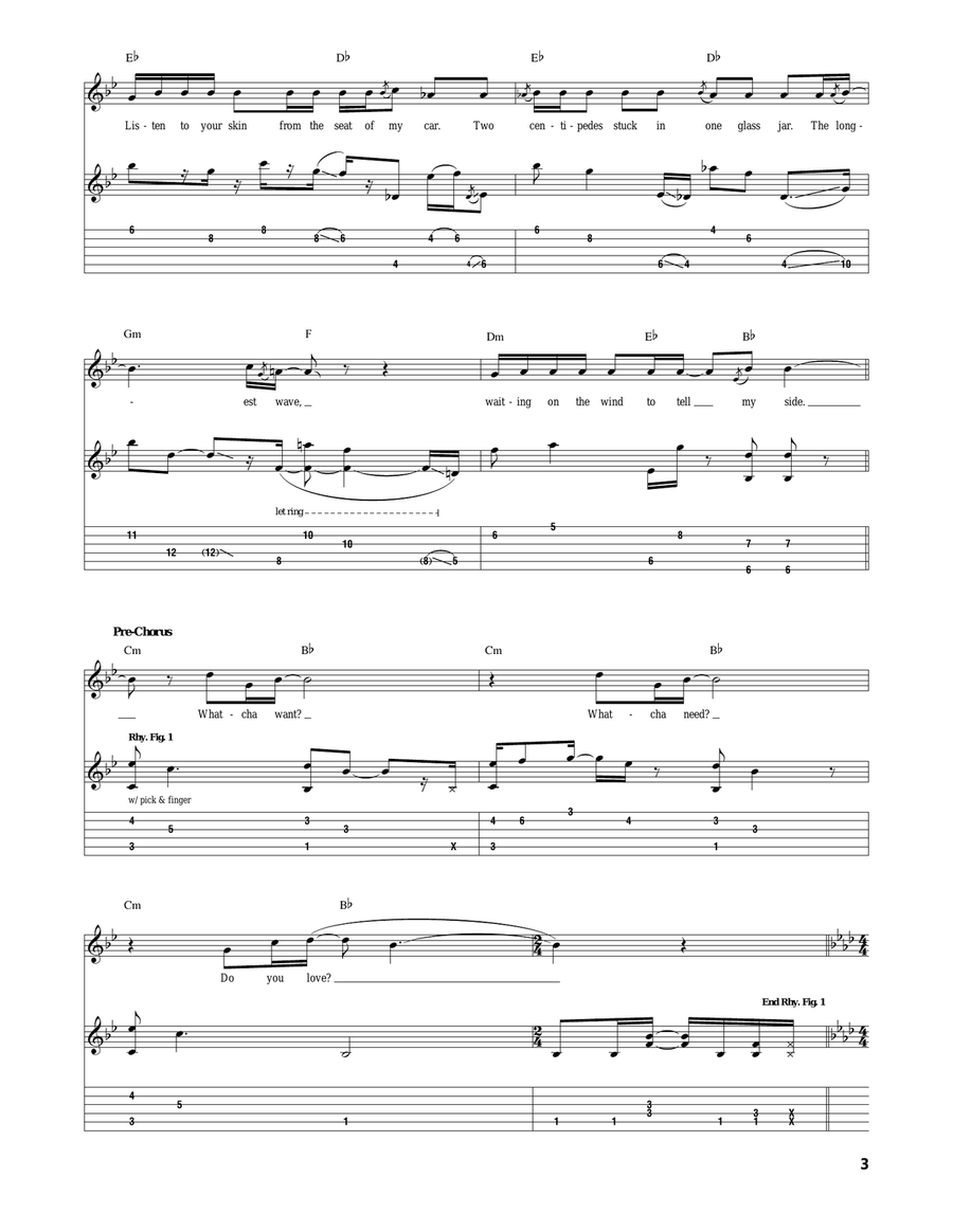 The Longest Wave The Longest Wave Acoustic Guitar scores gallery preview page 3