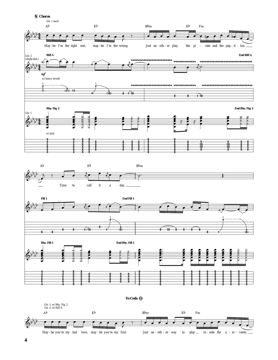 The Longest Wave The Longest Wave Acoustic Guitar scores gallery preview page 4