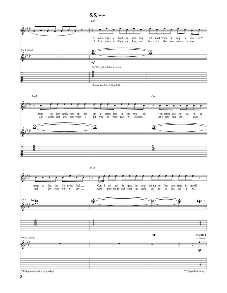 Go Robot Go Robot Acoustic Guitar scores gallery preview page 2