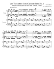 Les Toreadors from Carmen Suite No. 1 for Piano Duet