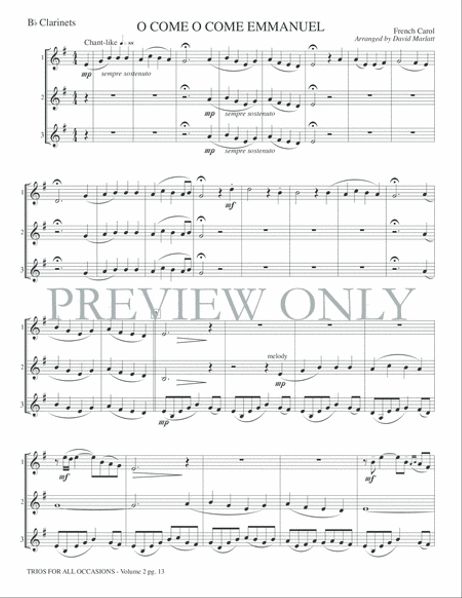 Trios for All Occasions, Volume 2 Small Ensemble scores gallery preview page 15
